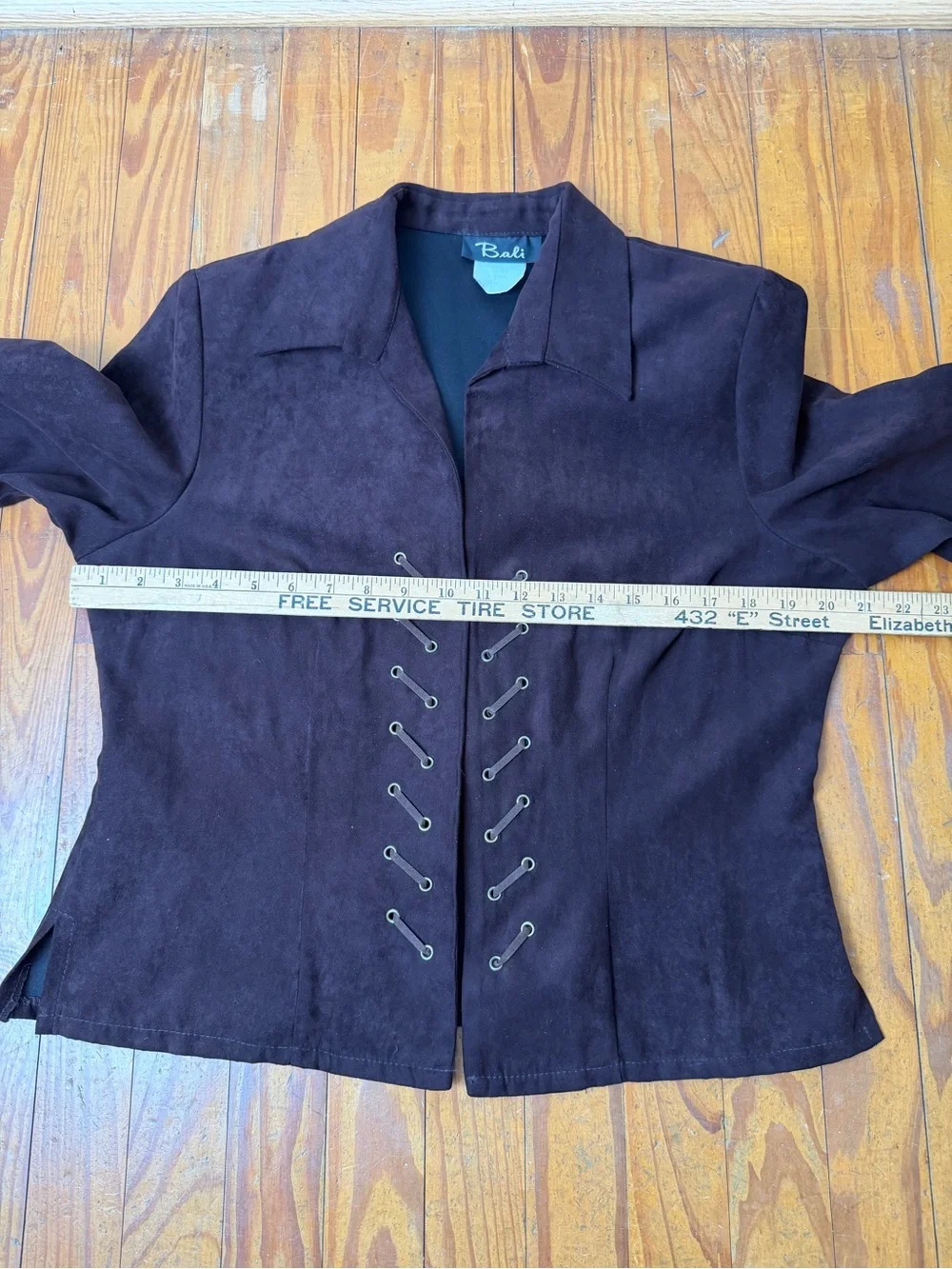 Vintage‎ Brown Faux Suede Jacket & Skirt Set Renaissance Festival Steampunk